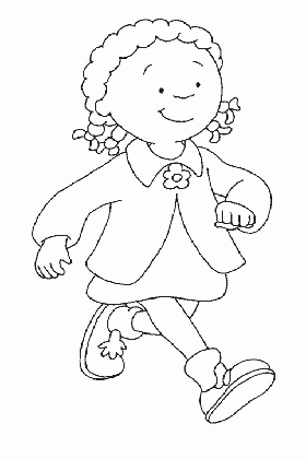 Clementine Coloring Page