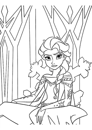 Frozen Elsa Throne