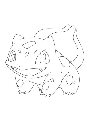 Bulbasaur Coloring Page