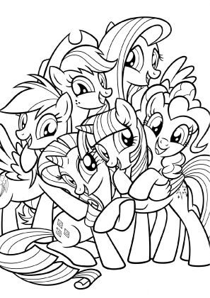 My Little Pony Coloring Page