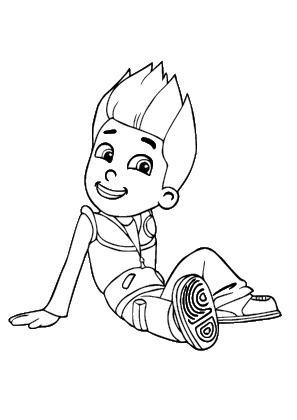 Ryder Coloring Page